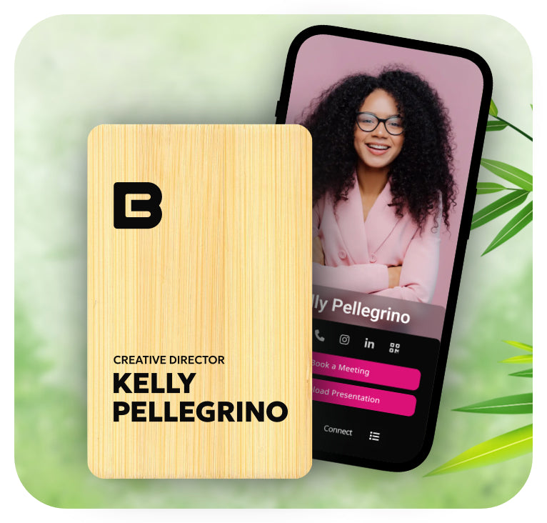 Bamboo Card (Personalised)
