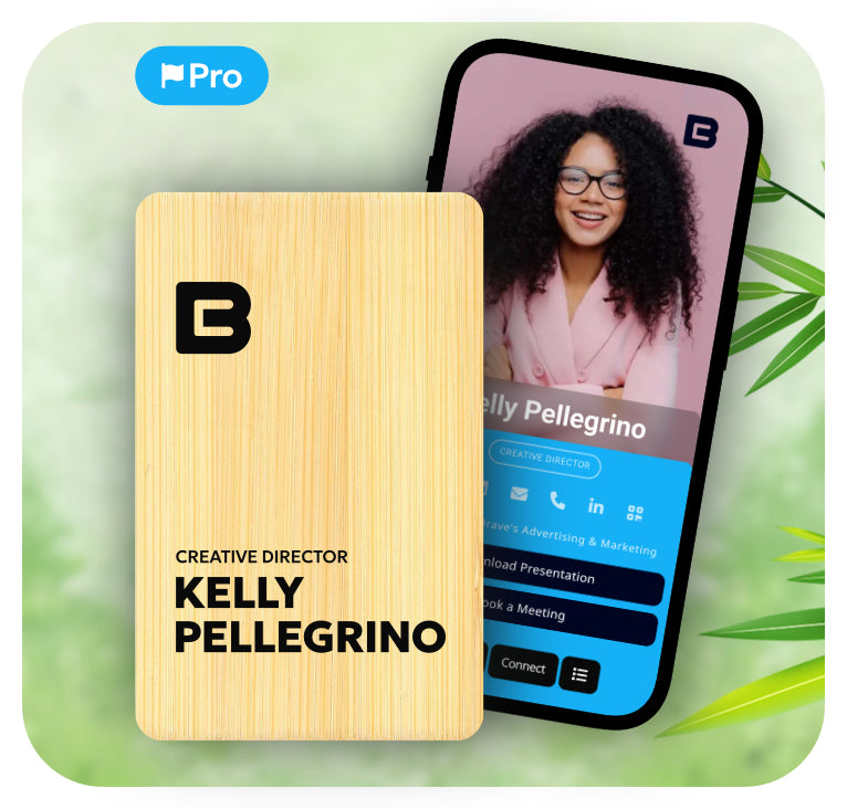 Bamboo Card (Personalised)