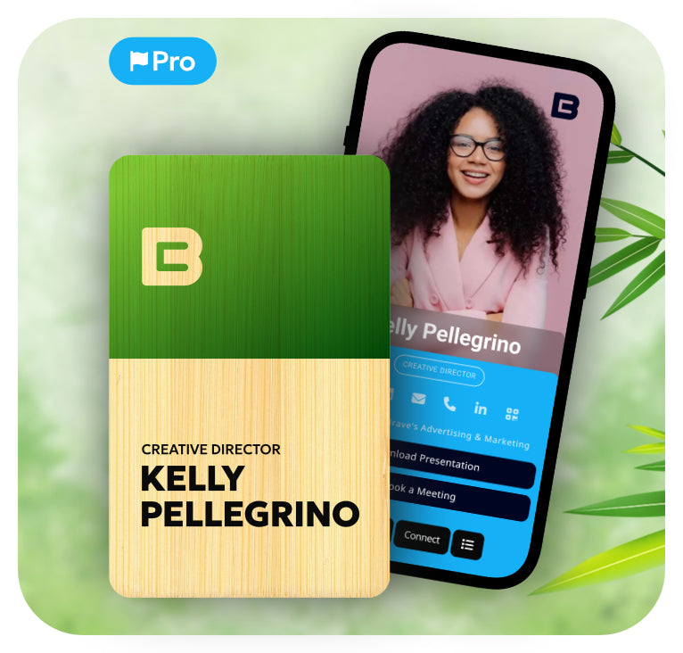 Bamboo Card (Personalised)