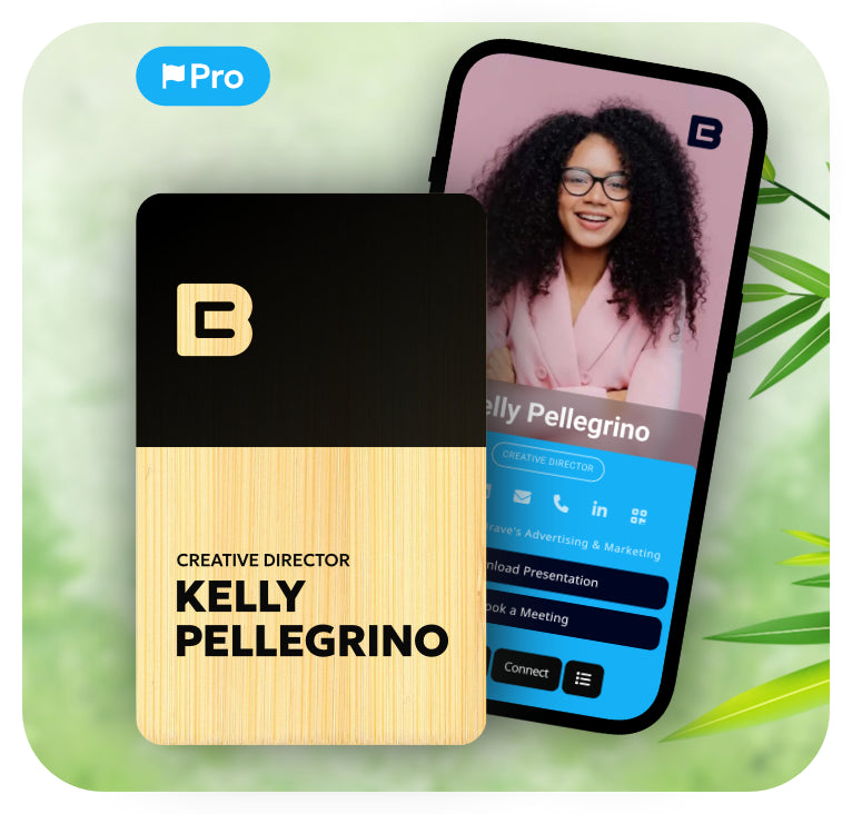 Bamboo Card (Personalised)