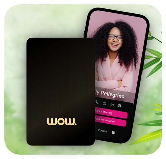 Bamboo Card (with WOW logo)