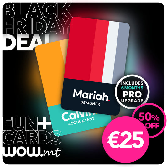 #FunPlus Card (Personalise) - 50% Off